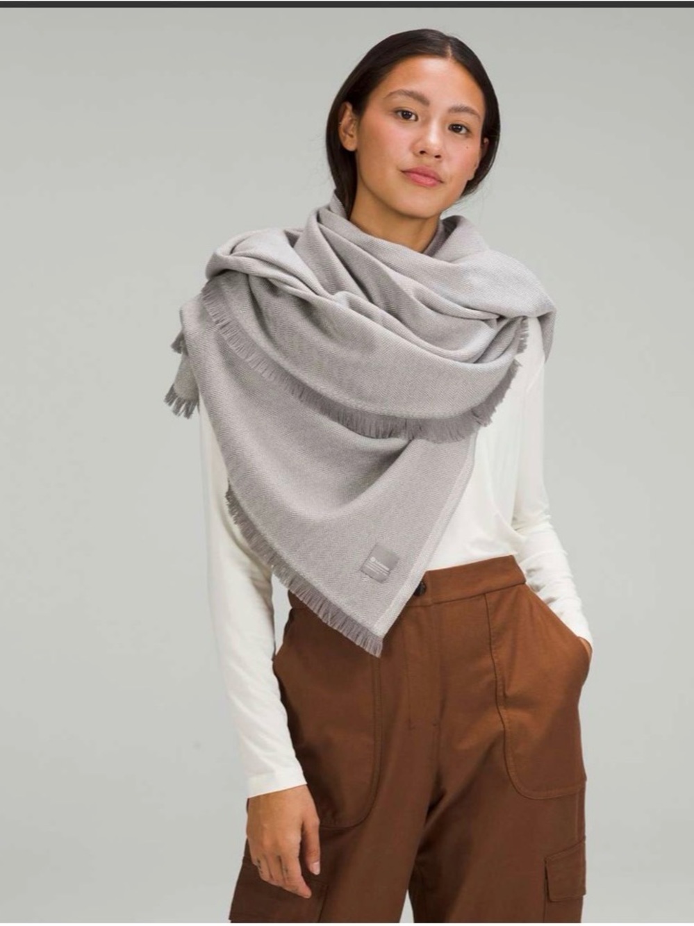 Lululemon Wool Blanket Scarf